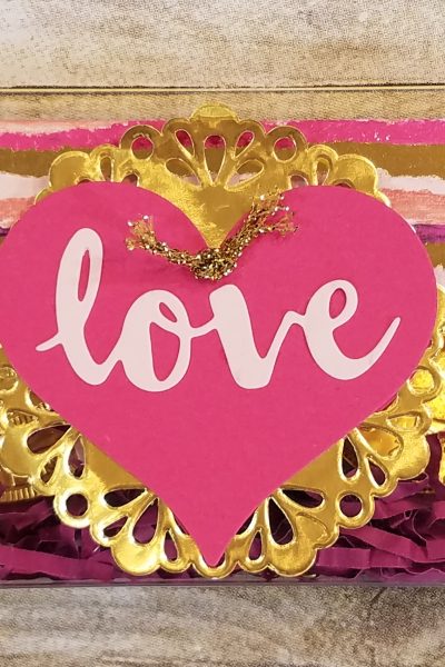 Valentine Acetate Card Box Cassette Tape Box