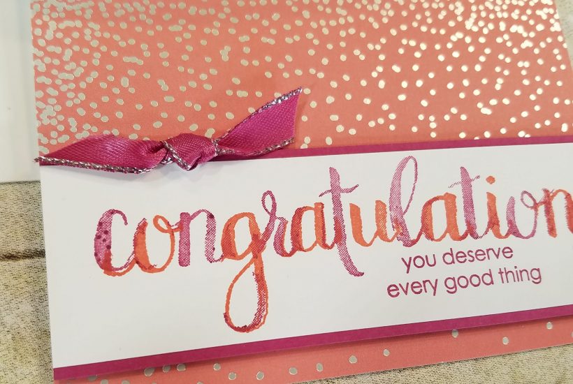 Stampin' Up! Amazing Congratulations Stamp Set