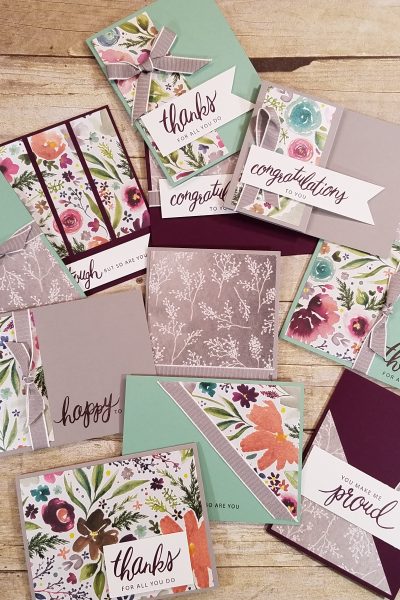 Stampin' Up! One Sheet Wonder Stamping Jill