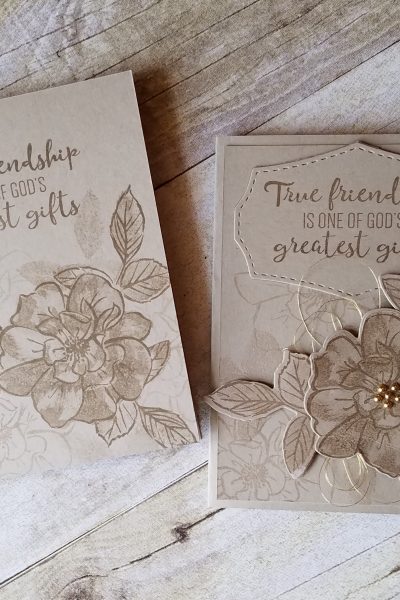 To a Wild Rose Stampin' Up! NEW Crumb Cake Jill Olsen StampingJill #simplestamping
