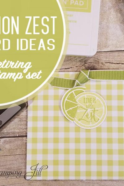 Stampin' Up! Lemon Zest Card Ideas