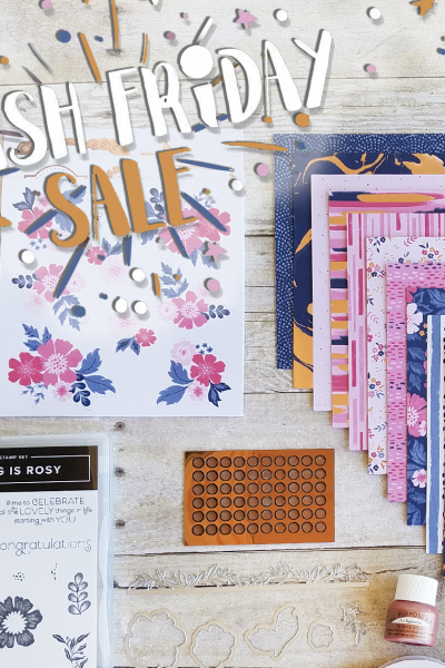 Everything is Rosy Product Medley Rose Gold Flash Sale Friday Jill Olsen StampingJill Stampin' Up! New Product Facebook Live