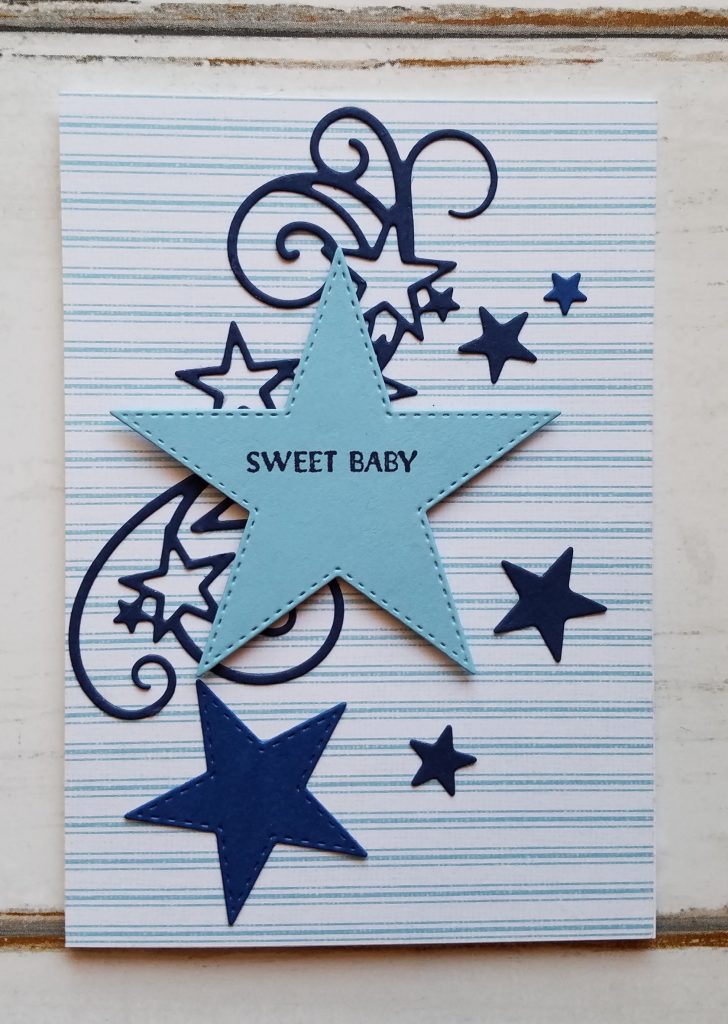 So Many Stars Stitched Stars Dies Stampin' Up! StampingJill Jill Olsen Aubrey Paxton All Occasion Holiday 2019