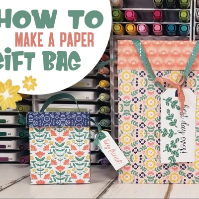 How to Make Designer Series Paper Gift Bags