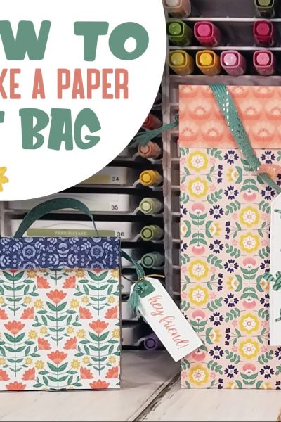 How to Make Designer Series Paper Gift Bags Stamping Jill