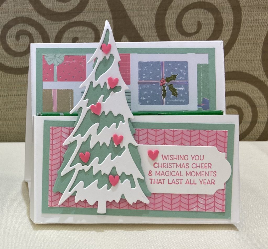 DIY Gift Box & Gift Card Holder Fun Fold Stamping Jill