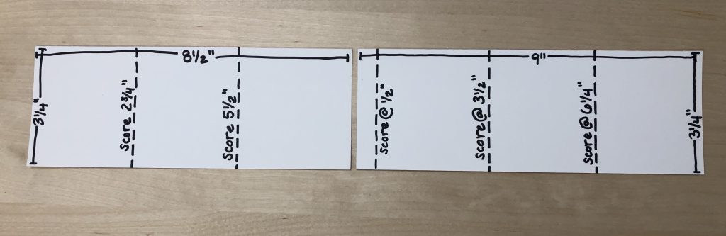 Muti-Panel Accordion Fold Card Fun Fold Stamping Jill template