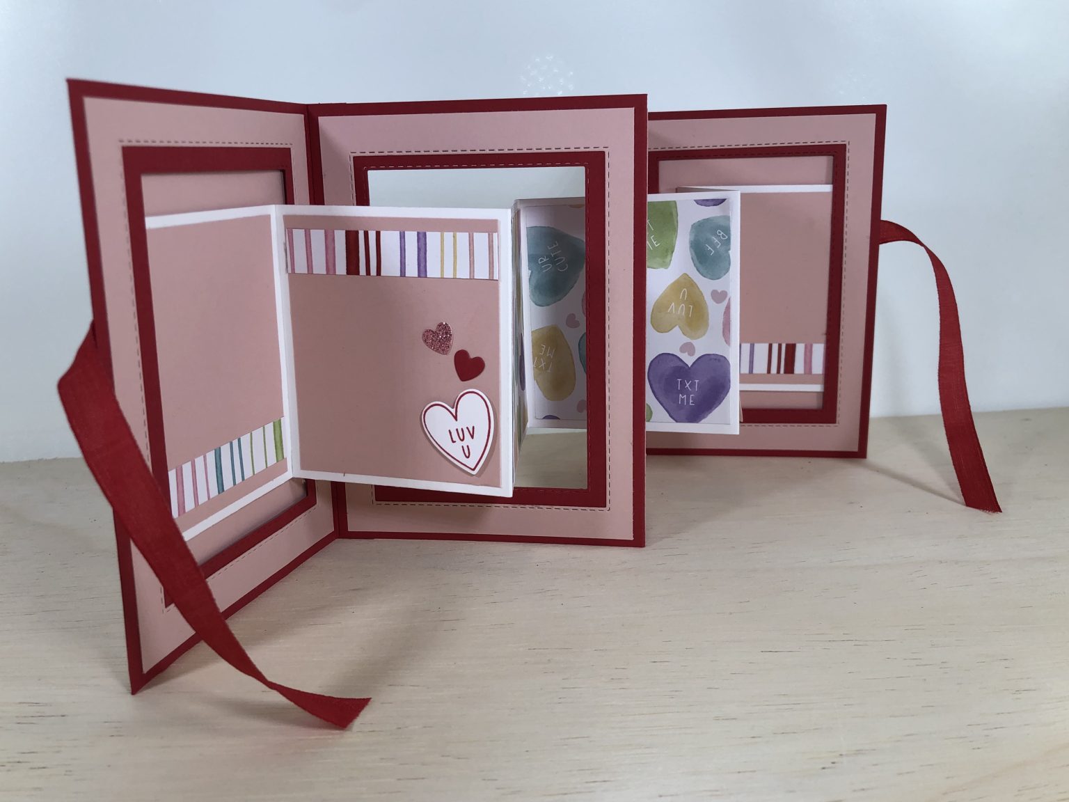 How To Make A Muti-Panel Accordion Fold Card - StampingJill.com