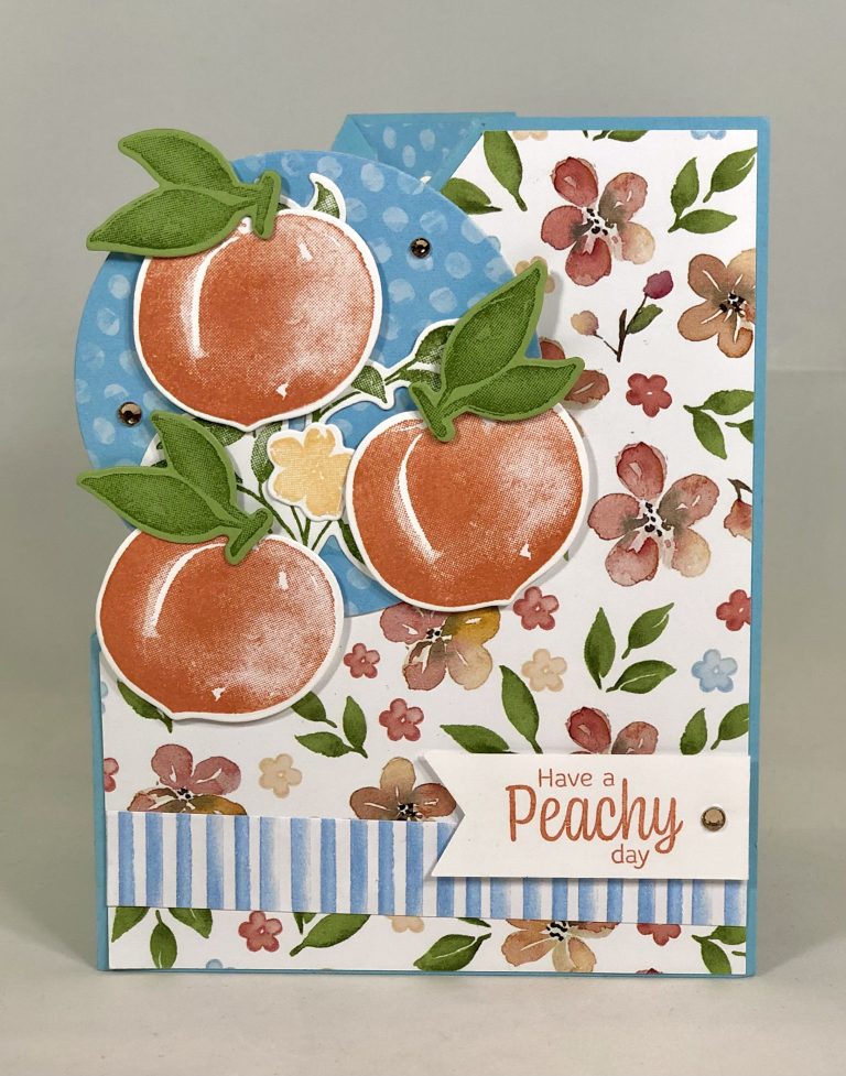 How To Make A Corner Flip Fold Card - StampingJill.com