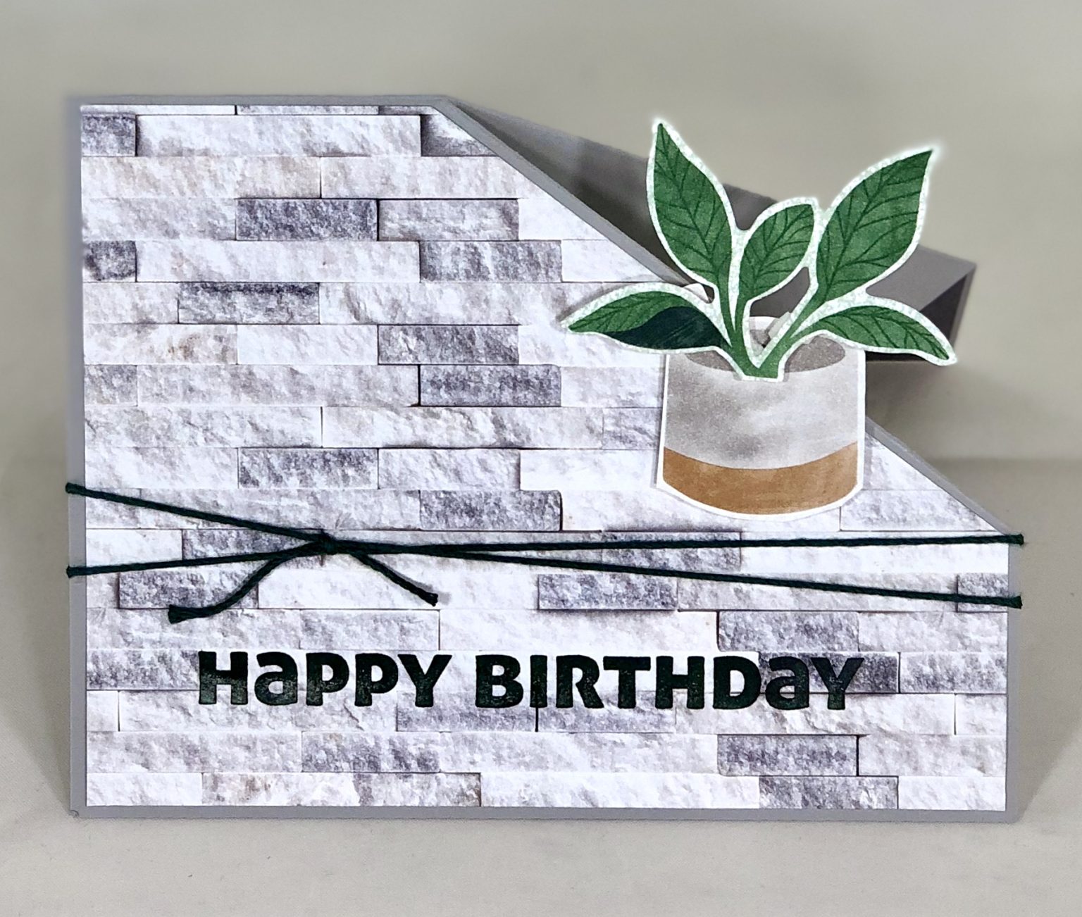 How To Make A Corner Flip Fold Card - StampingJill.com