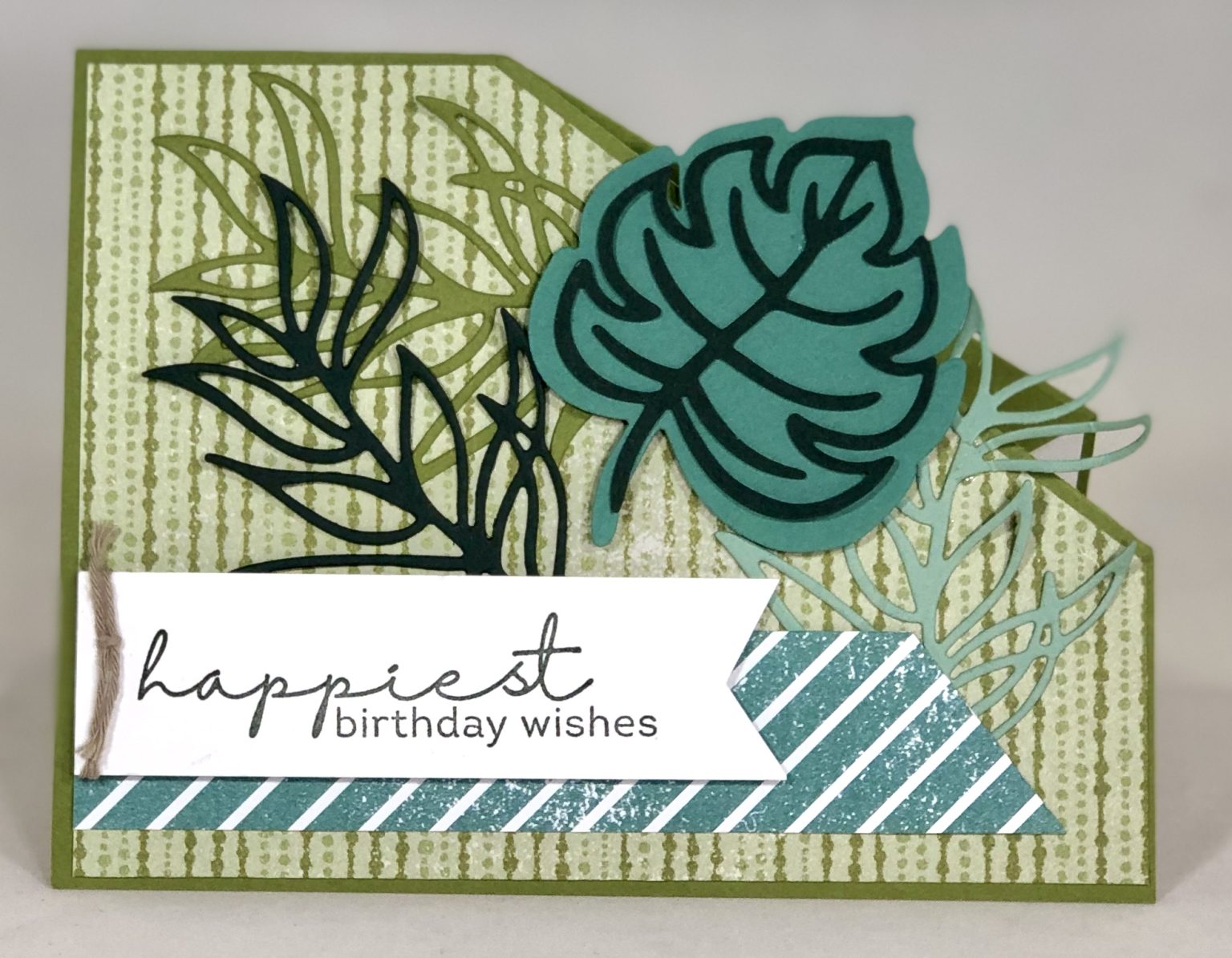 How To Make A Corner Flip Fold Card - StampingJill.com