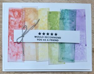 Stampin' Blends Marbling Technique Stamping Jill
