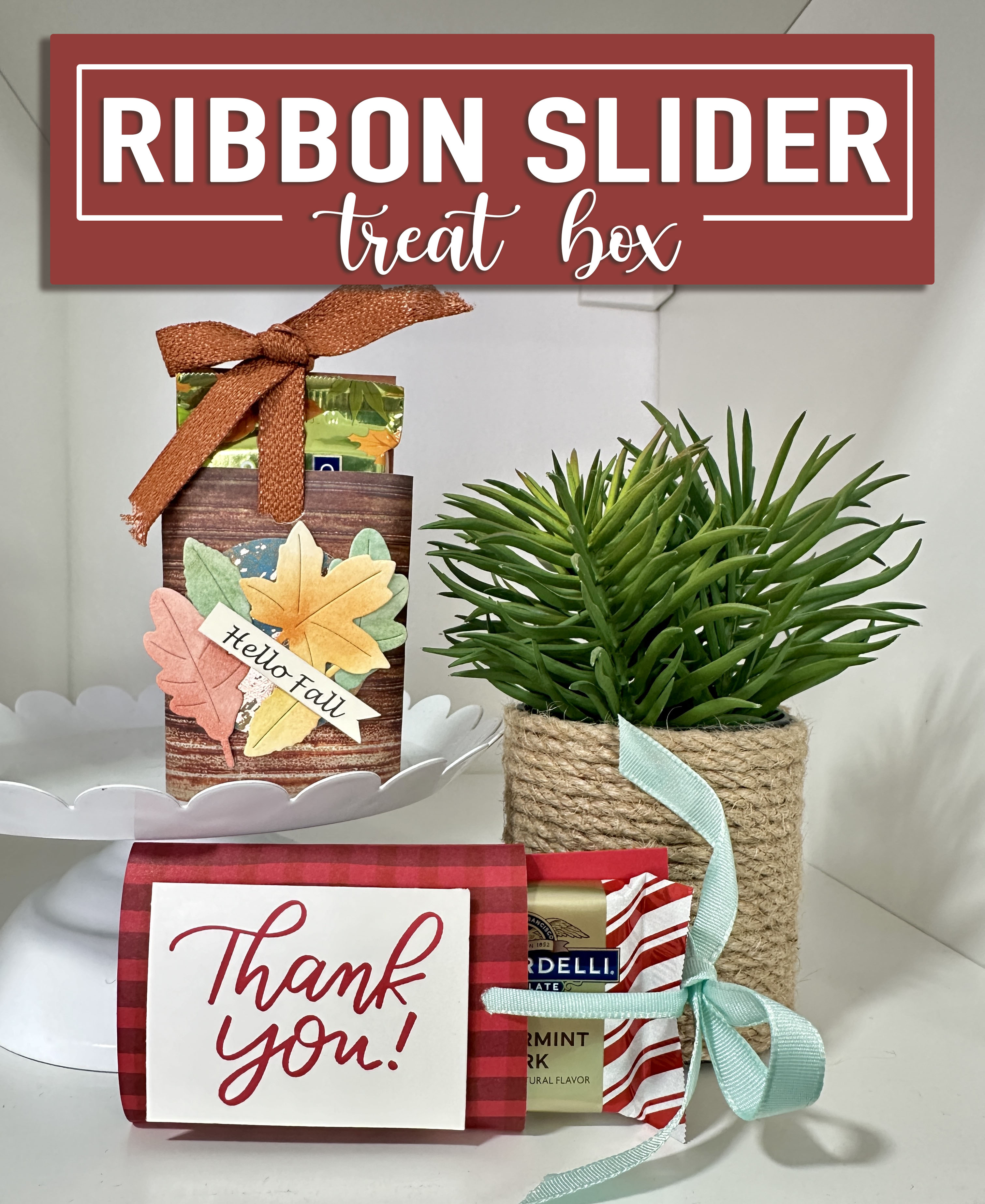 Ribbon Slider Treat Box