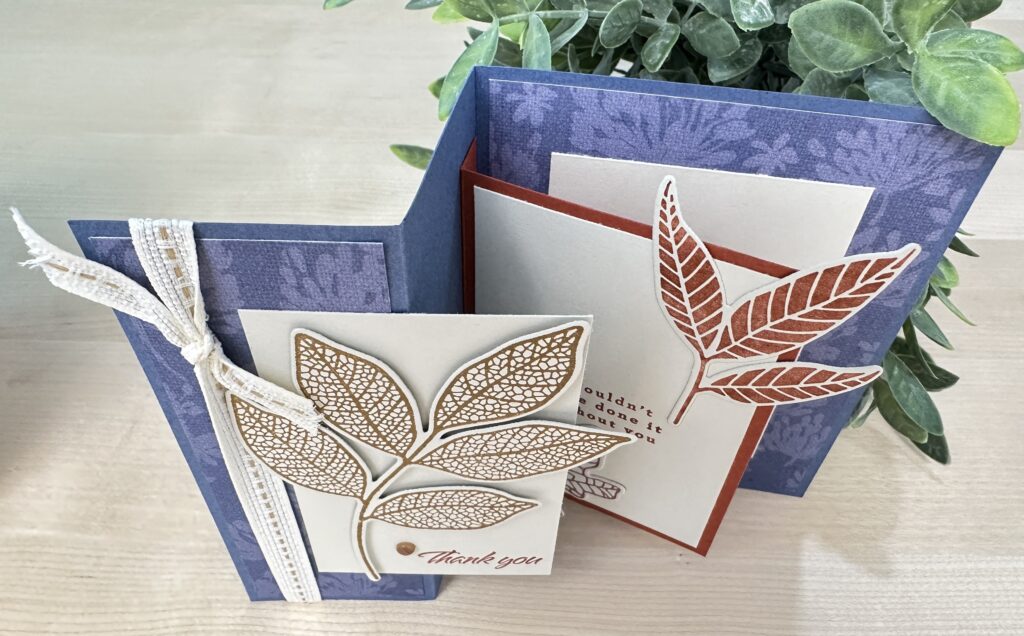 Double Decker Fun Fold Card Layout Stamping Jill Olsen